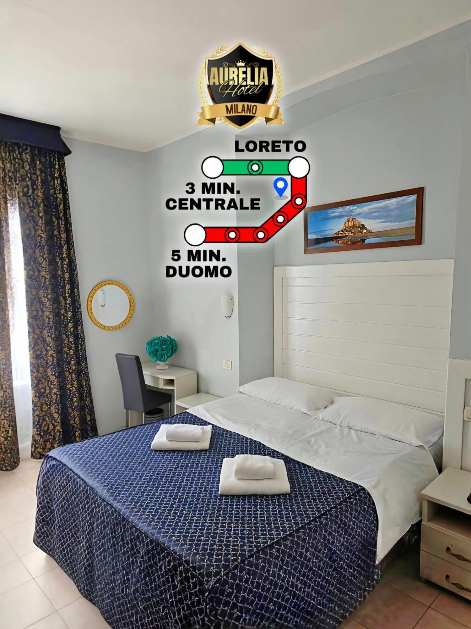 Hotel Aurelia Milano Centrale Eksteriør bilde